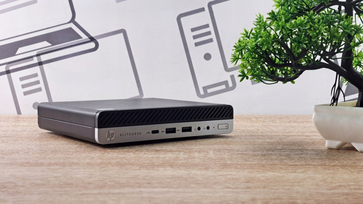 HP Elitedesk 800 G4 Micro i5-8500T 8 GB 256 GB SSD NVMe WiFi WIN11 PRO - immagine 3