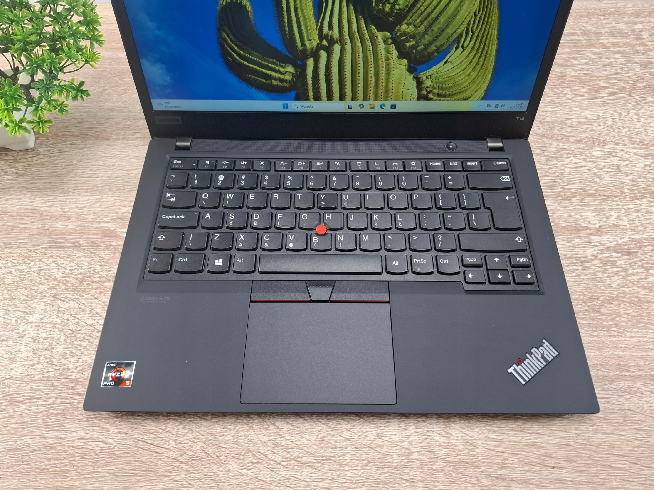 Lenovo ThinkPad T14 Gen1 Ryzen 5 Pro 4650U 8 GB 2 TB Full HD Win10Pro - immagine 4