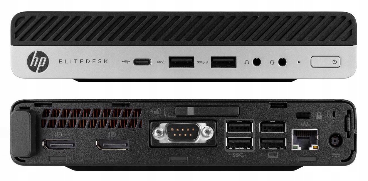 HP Elitedesk 800 G3 Tiny i7-6700T 32 GB 2 TB SSD WIN10
