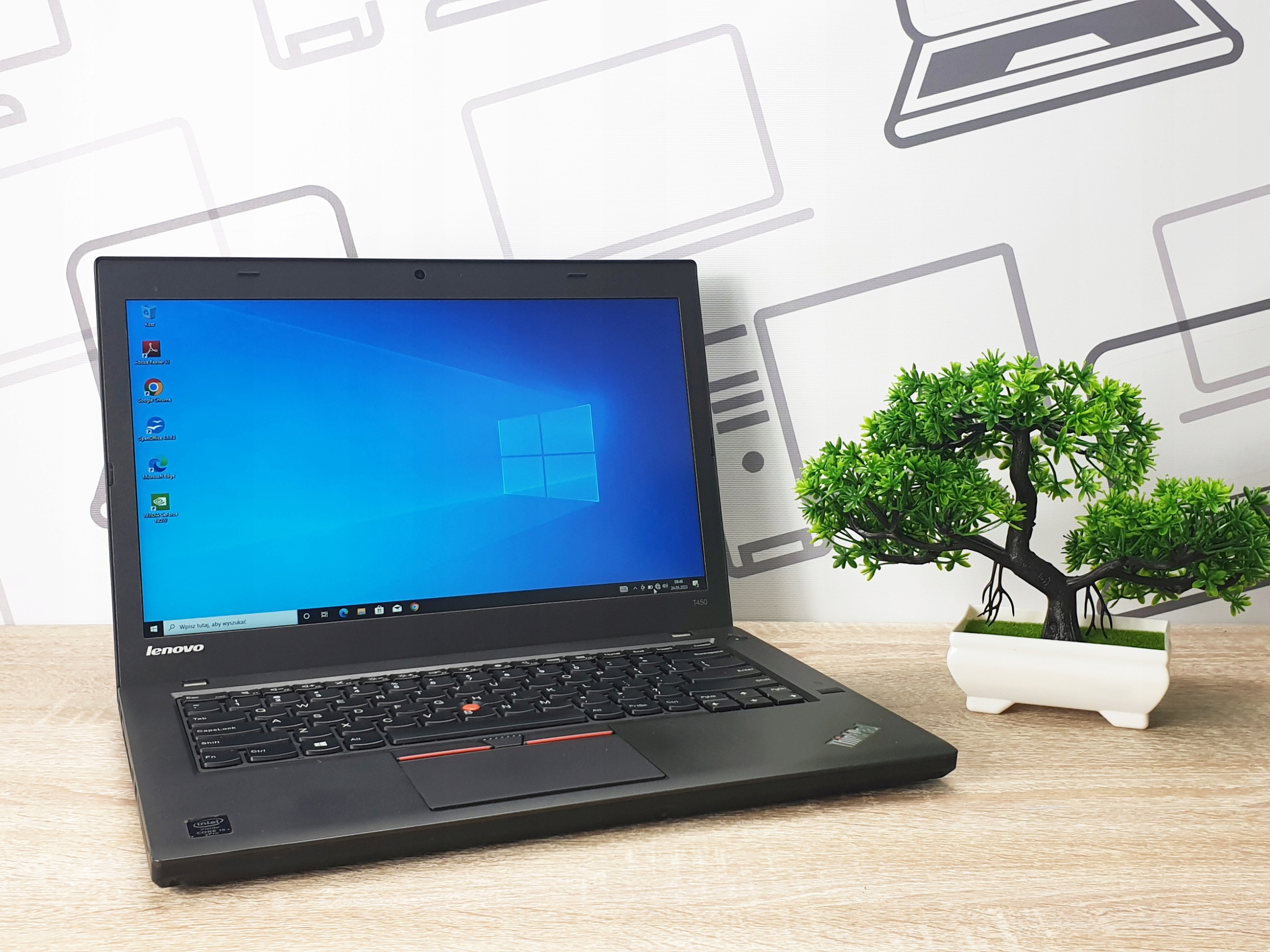 Lenovo ThinkPad T450 i5-5300 16 GB 2 TB SSD WIN10 - immagine 4