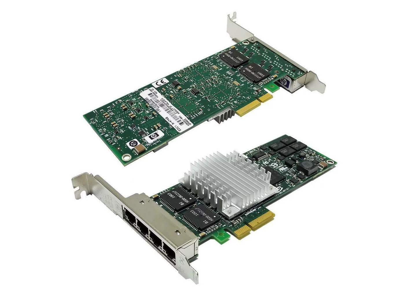 Scheda di rete HP Intel PRO/1000 NC365T 593743-001 4x 1Gb FP ProLiant G8 - immagine 2