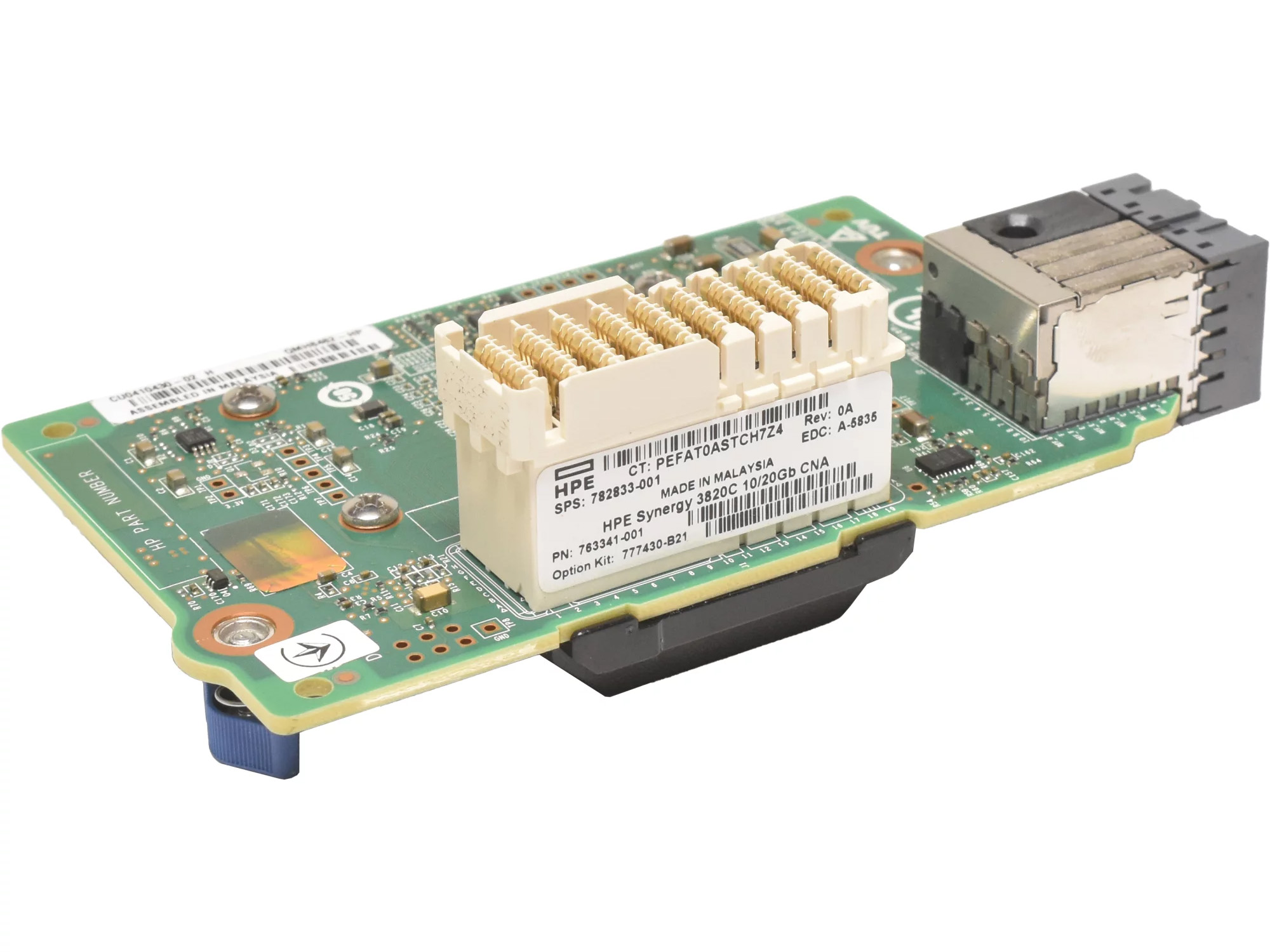 Adattatore di rete HP Synergy 3820C 2x20Gb Mezzanine 782833-001 per HP Synergy