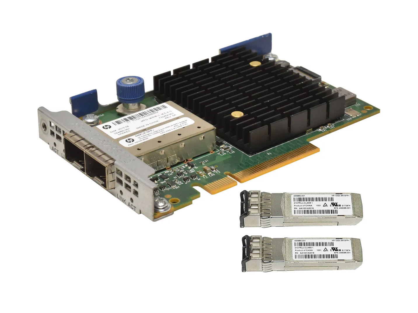 Scheda di rete HP FlexFabric 556FLR-SFP+ 2x SFP+ 10Gb 764460-001 732454-001