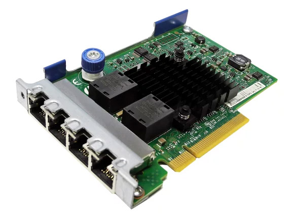 Scheda di rete HP 366FLR 4x 1Gb PCIe x8 665238-001 669280-001 Per 9Gen 10Gen