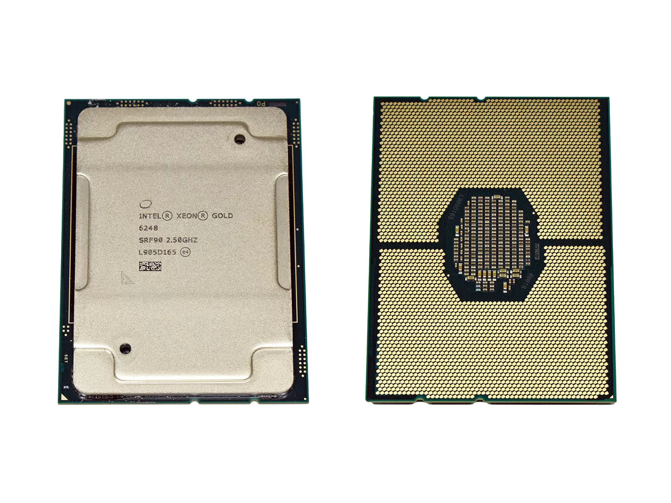 Processore Intel Xeon Gold 6248 20 core 2,50 GHz 27,75 MB FCLGA3647 SRF90