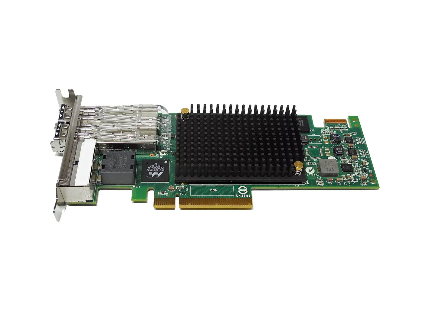 Adattatore di rete IBM 2B93 2x SFP+ FC 10Gb 2x RJ-45 1Gb PCIe x8 00ND479 LP - immagine 2