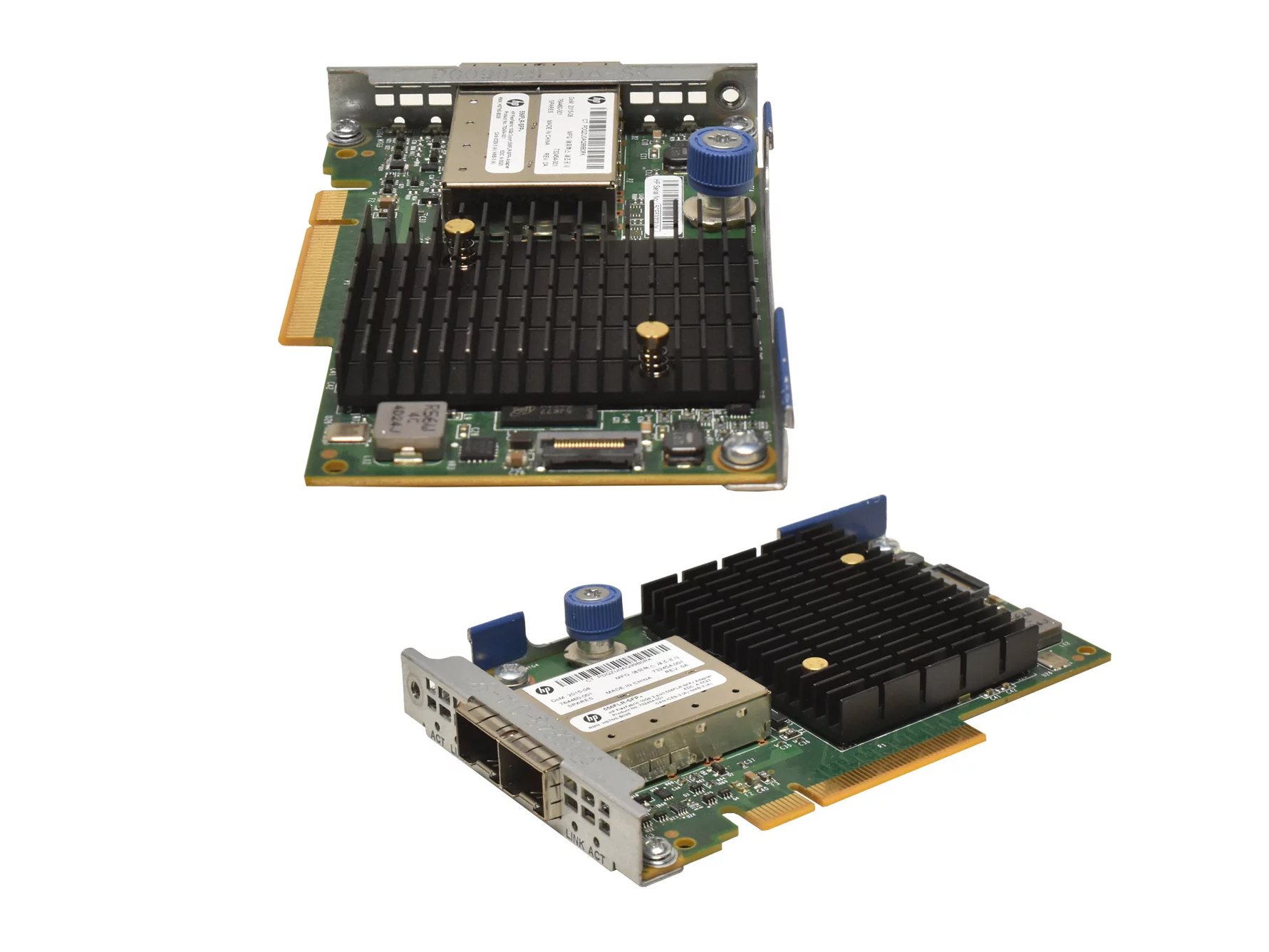 Scheda di rete HP FlexFabric 556FLR-SFP+ 732454-001 764460-001 2x SFP+ 10Gb - immagine 2