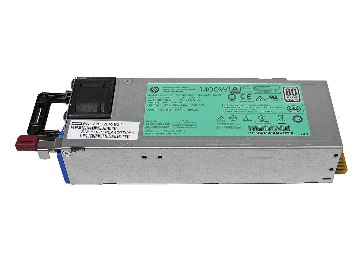Alimentatore HP DPS-1400CB A 1400W HSTNS-PD43 DL360 380 G9 754383-001 - immagine 4