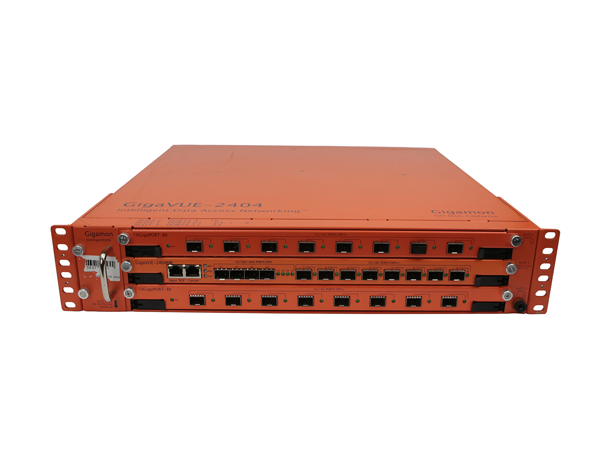 Firewall Gigamon GigaVUE-2404 2x 10GigaPORT-8X 1x GigaVUE-2404MB Gestibile Orecchie - immagine 4