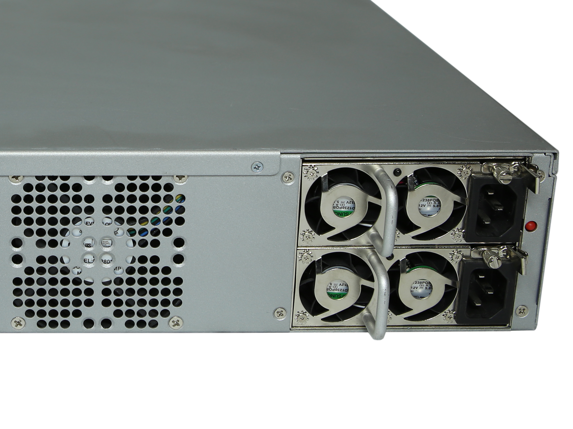 Firewall Fortinet FortiGate-3810A 2x Alimentatore gestibile Orecchie - immagine 5