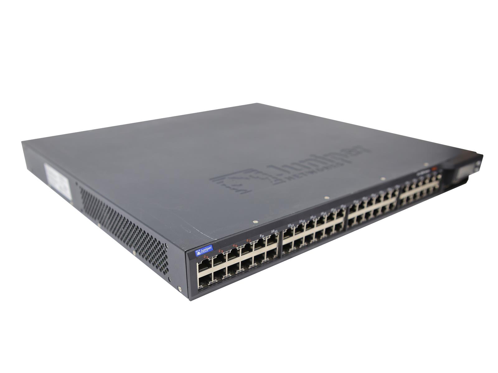 Juniper Switch EX3200-48T 48x 1Gb (8x PoE) 2x XFP 10Gb Modulo di gestione - immagine 3