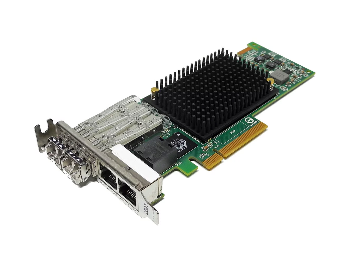 Adattatore di rete IBM 2B93 2x SFP+ FC 10Gb 2x RJ-45 1Gb PCIe x8 00ND479 LP