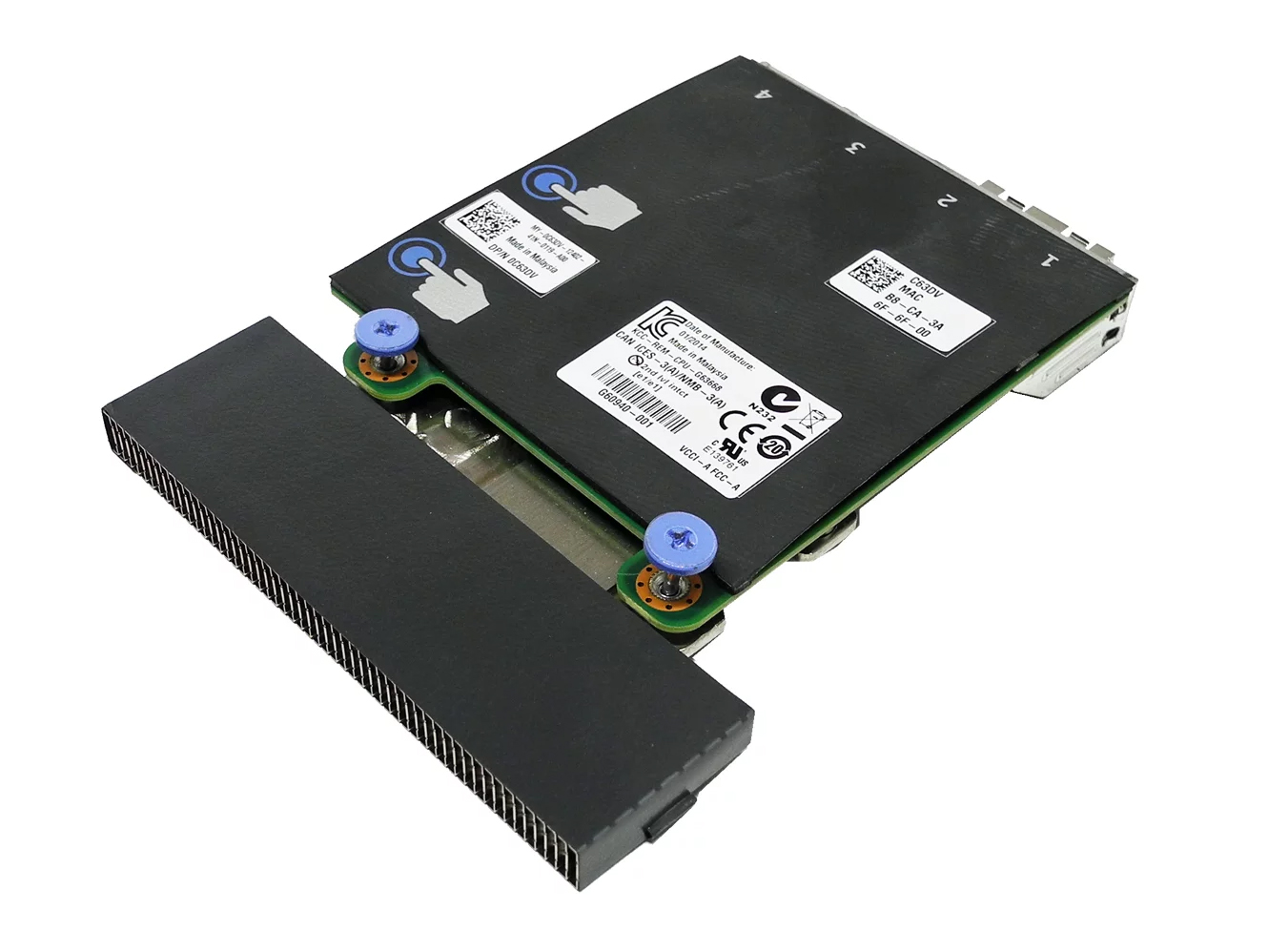 Scheda di rete Dell Intel I350/X520 0C63DV 2x 10Gb 2x 1Gb R630 R730 R720 - immagine 3