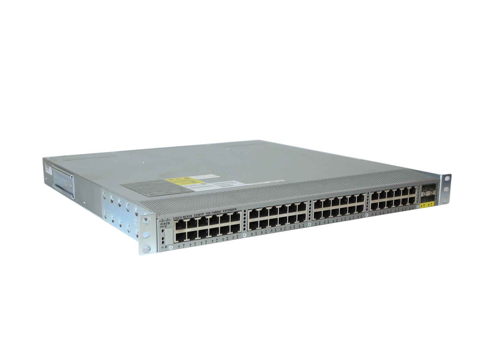 Switch Cisco N2K-C2248TP-1GE Fabric Extender 48x 1Gb 4x SFP+ 10Gb Uplink Uszy - immagine 2