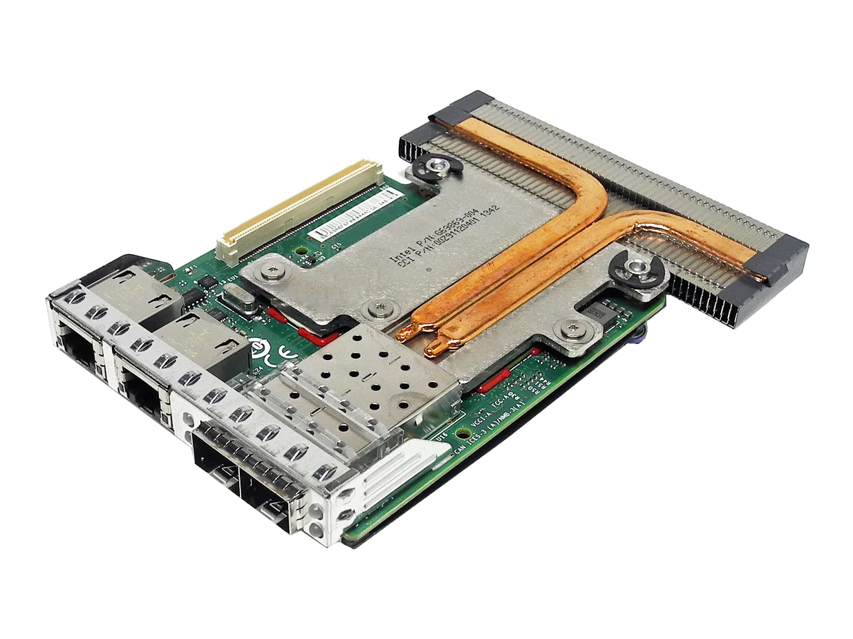 Scheda di rete Dell Intel I350/X520 0C63DV 2x 10Gb 2x 1Gb R630 R730 R720