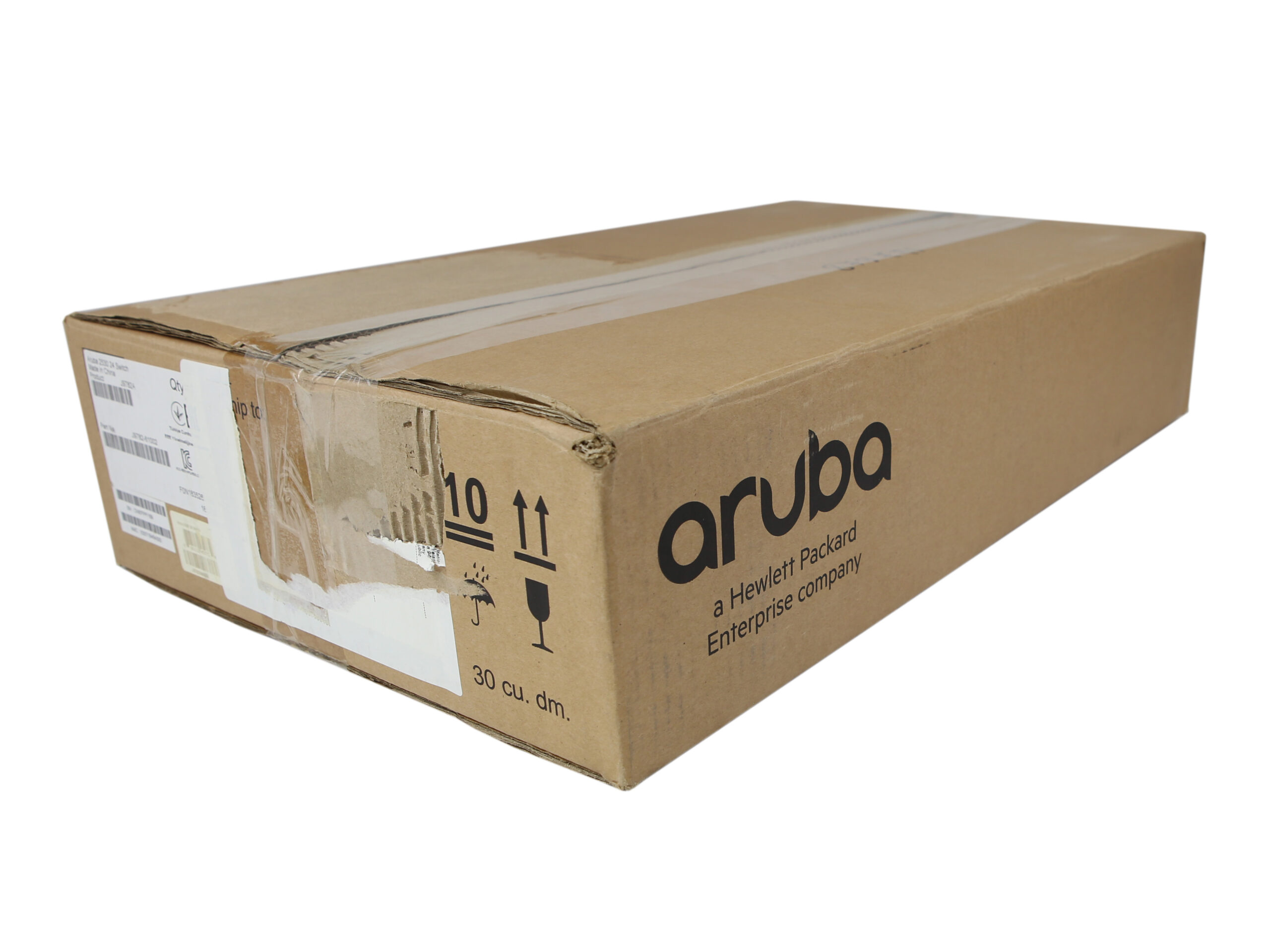 Switch Aruba 2530-24 24x100Mb 2x 1Gb 2xSFP 1Gb Gestibile Orecchie J9782A Nuovo - immagine 3