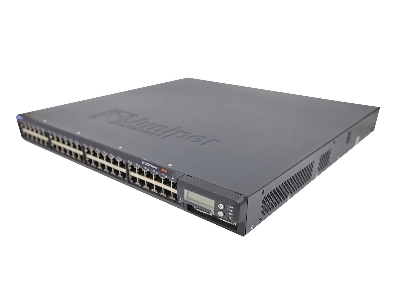 Juniper Switch EX3200-48T 48x 1Gb (8x PoE) 2x XFP 10Gb Modulo di gestione - immagine 2