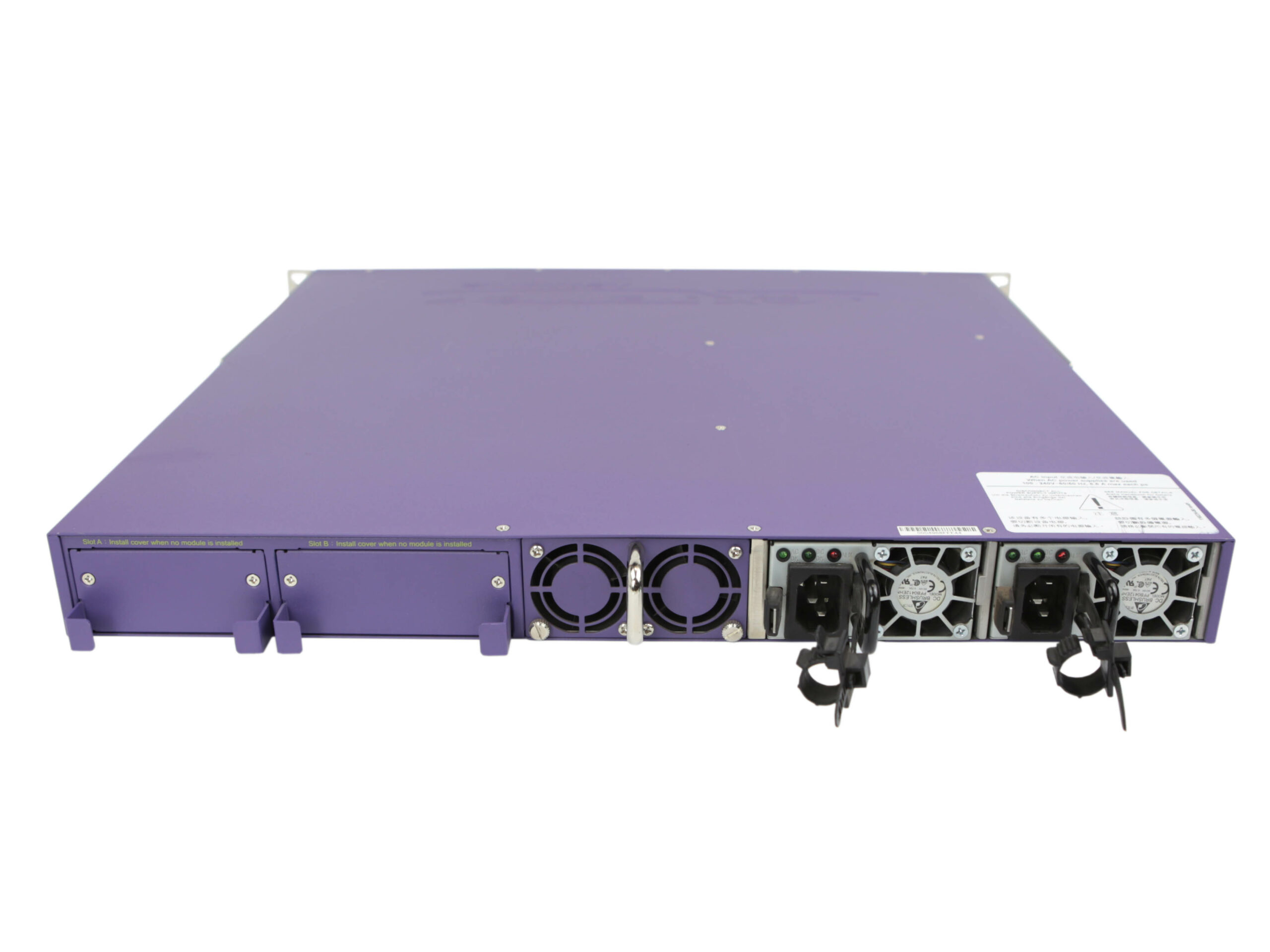 Extreme Networks Switch X460-24p 24x PoE 1Gb 8x(4xCombo)SFP 1Gb 2x PSU Orecchie - immagine 5