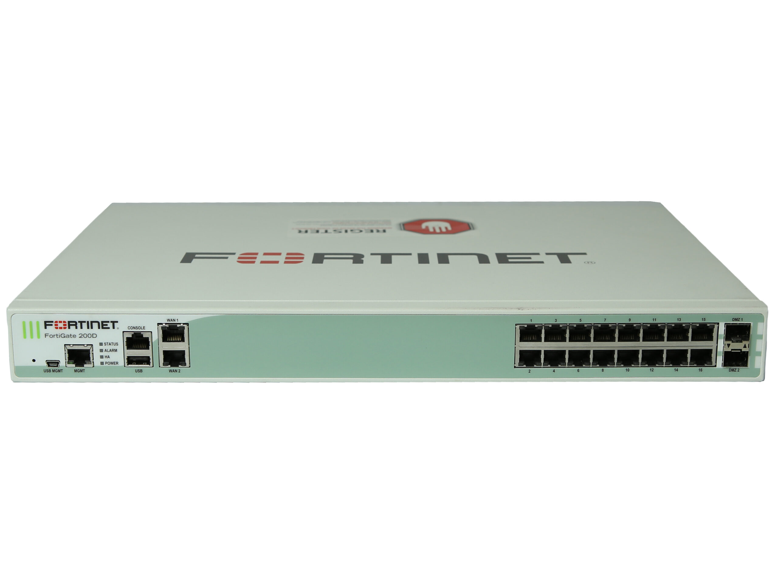 Firewall Fortinet FortiGate 200D 16x 1Gb 2x SFP 1Gb Gestibile