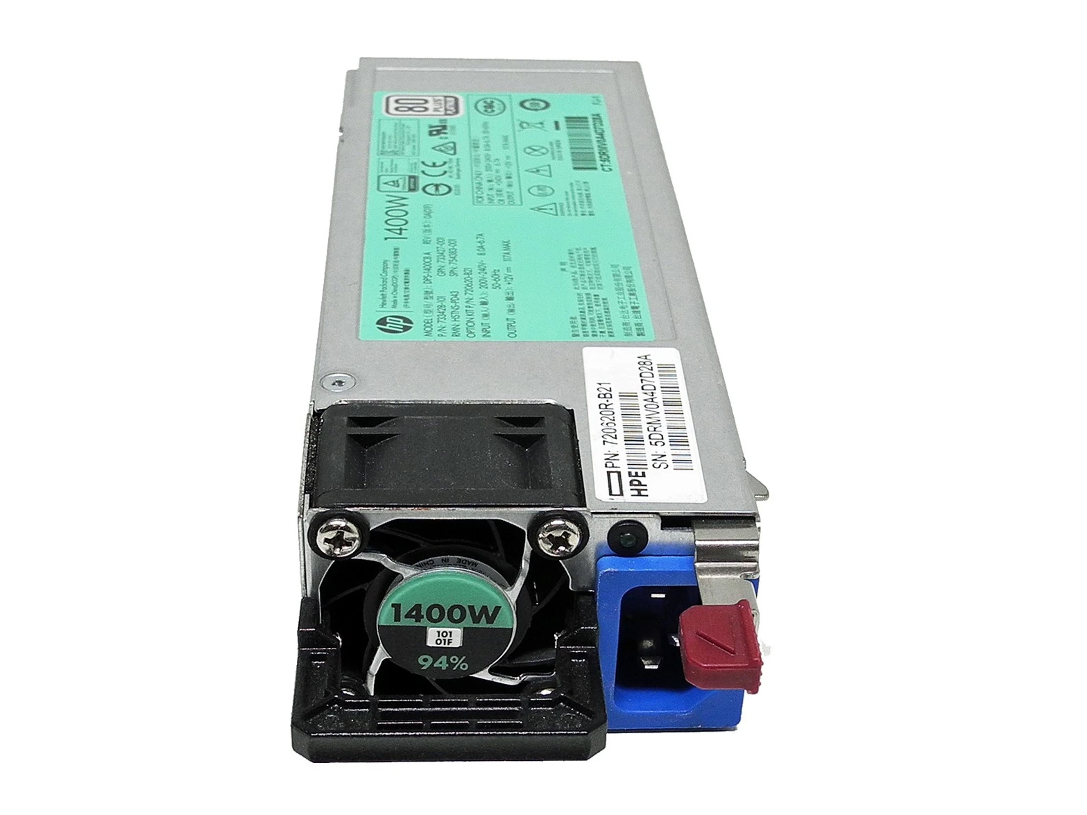 Alimentatore HP DPS-1400CB A 1400W HSTNS-PD43 DL360 380 G9 754383-001 - immagine 2