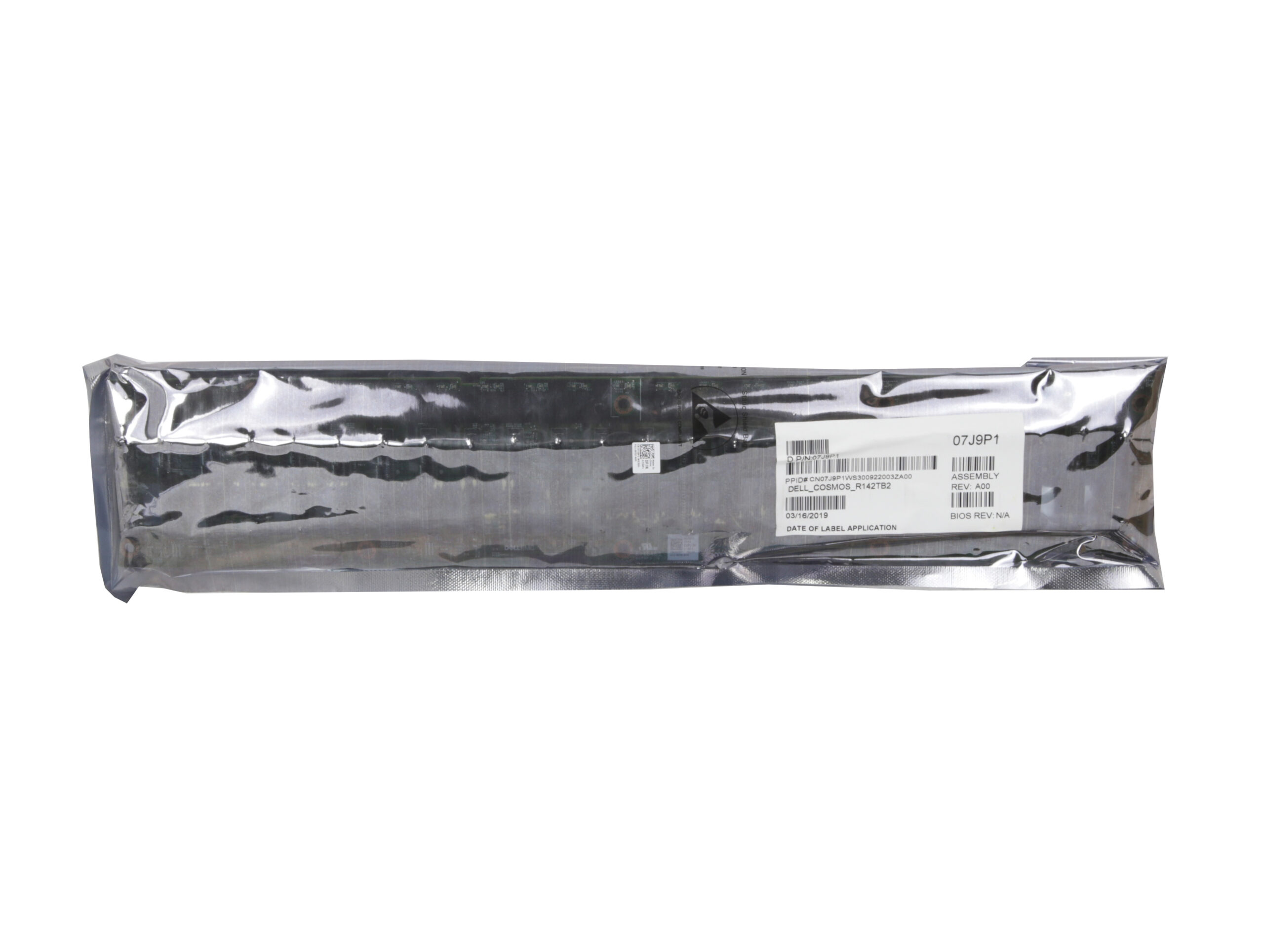 Backplane Dell SAS 24x 2,5" R142TB2 nVme HDD BP v2 07J9P1
