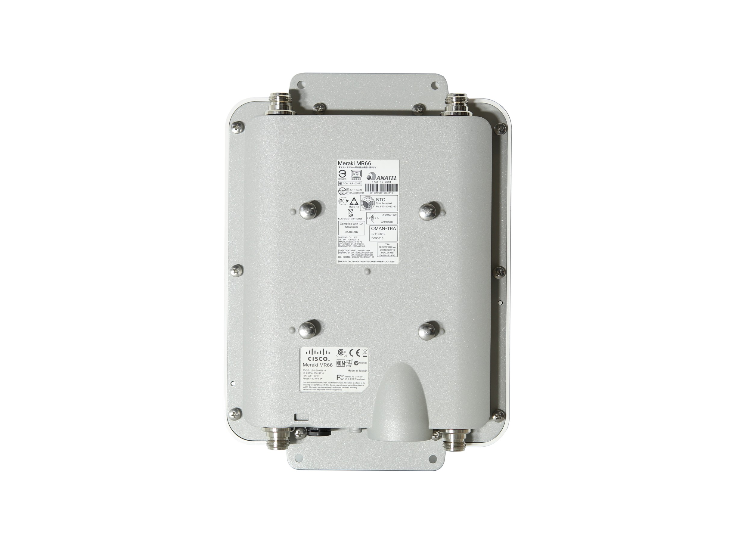 Access Point Cisco Meraki MR66 600-19010 Dual-Radio 802.11n Non reclamato Gestibile - immagine 4