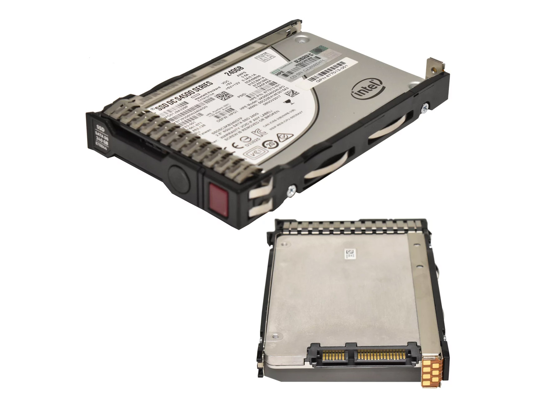 HPE Intel S4500 Series 240 GB 2,5" 6 Gbps SATA SSD SSDSC2KB240G7P 877013-001 - immagine 4