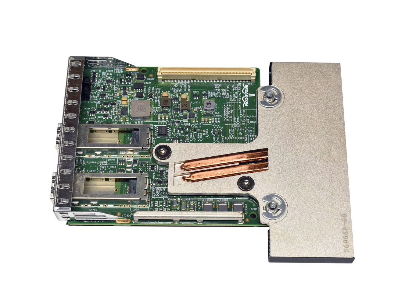 Scheda di rete Dell Broadcom 57414 2x 25Gb rNDC 0RH2PJ Per PowerEdge Nuova - immagine 2