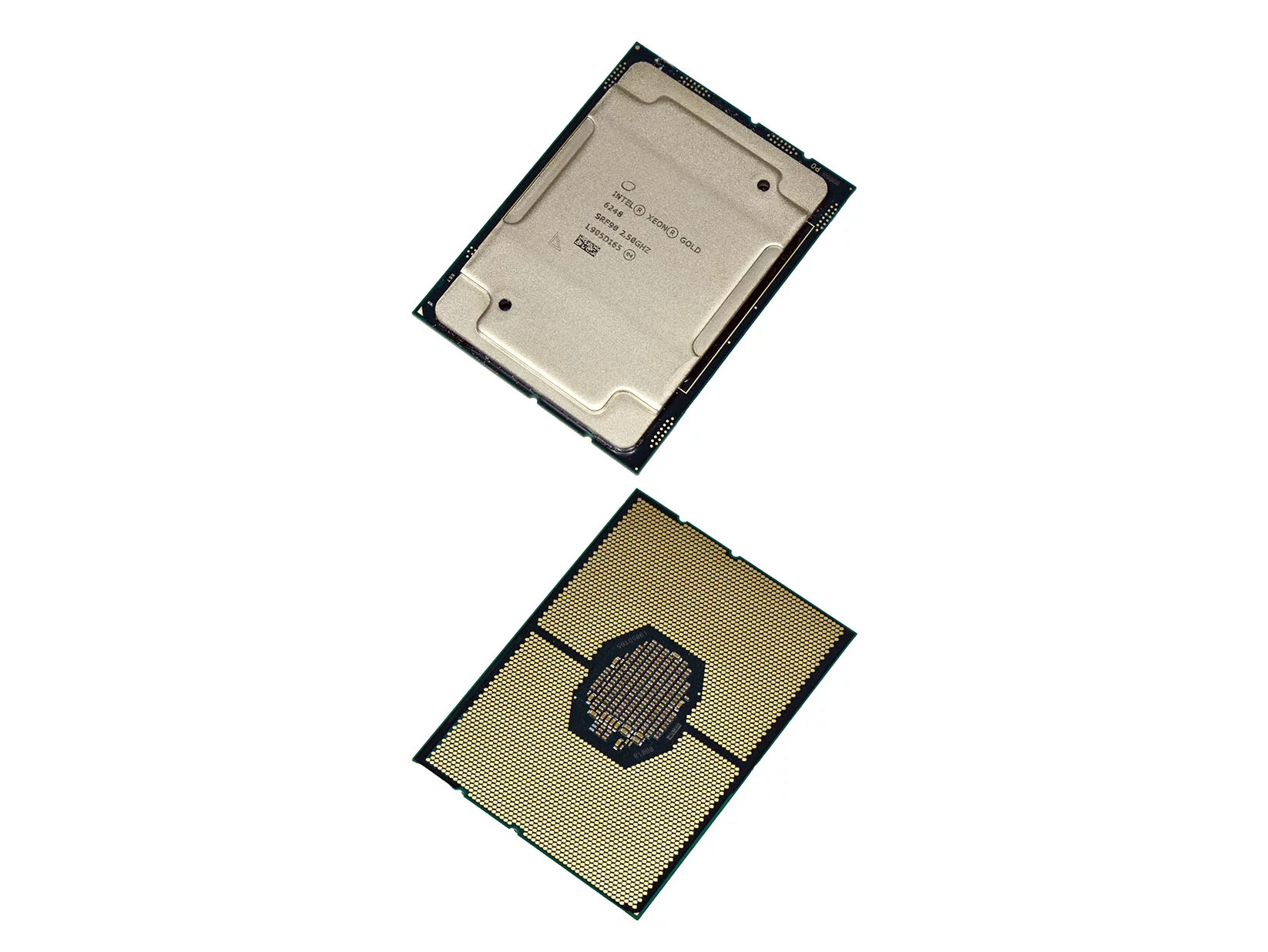 Processore Intel Xeon Gold 6248 20 core 2,50 GHz 27,75 MB FCLGA3647 SRF90 - immagine 4