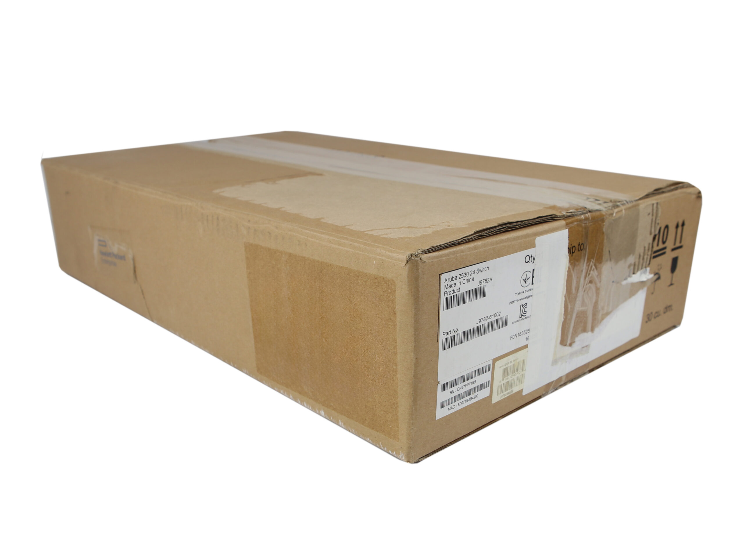 Switch Aruba 2530-24 24x100Mb 2x 1Gb 2xSFP 1Gb Gestibile Orecchie J9782A Nuovo - immagine 2