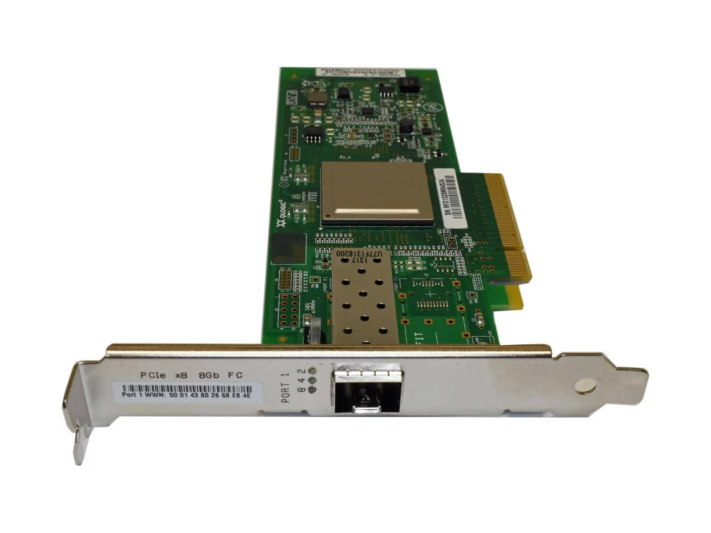 HP QLogic QLE2560-HP 1x SFP+ FC 8Gb PCIe x8 AK344-63002 489190-001 FP Per M5 - immagine 3