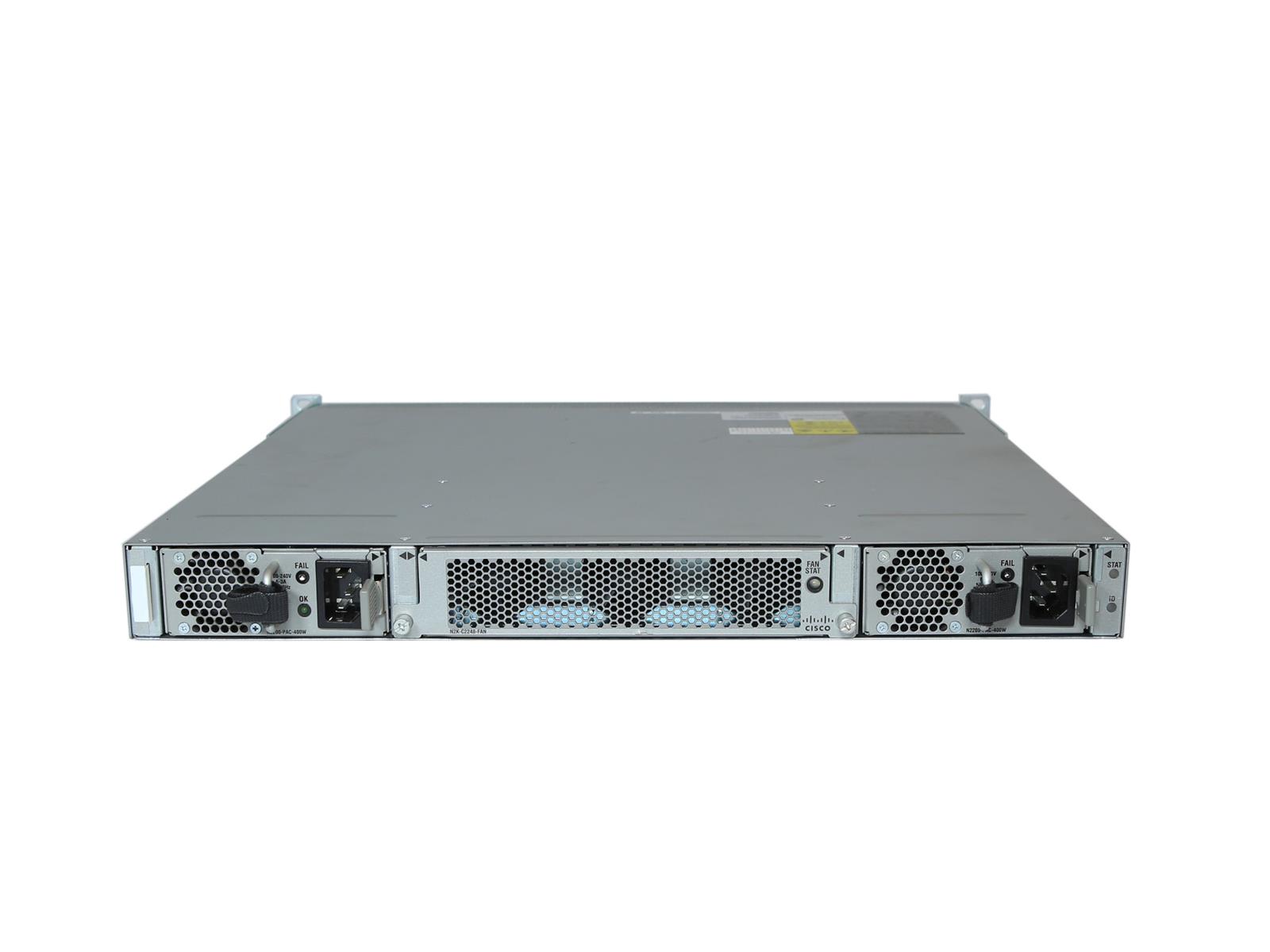 Switch Cisco N2K-C2248TP-1GE Fabric Extender 48x 1Gb 4x SFP+ 10Gb Uplink Uszy - immagine 4